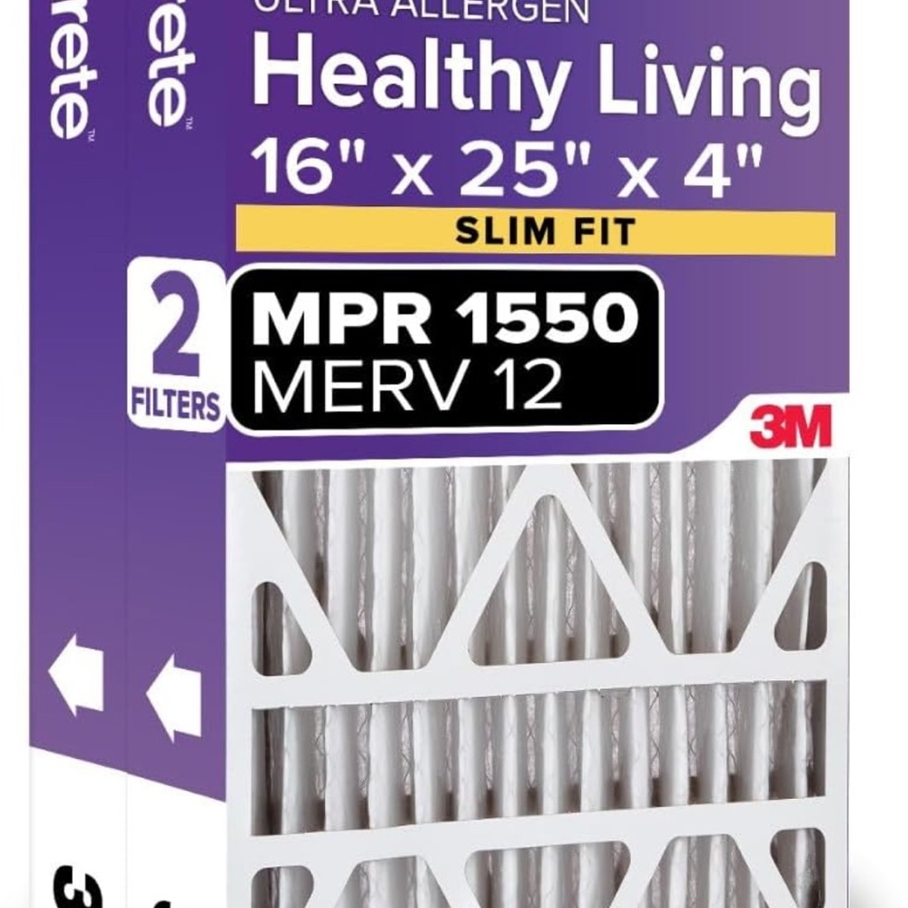 3M Healthy Living Air Filter 16x25x4